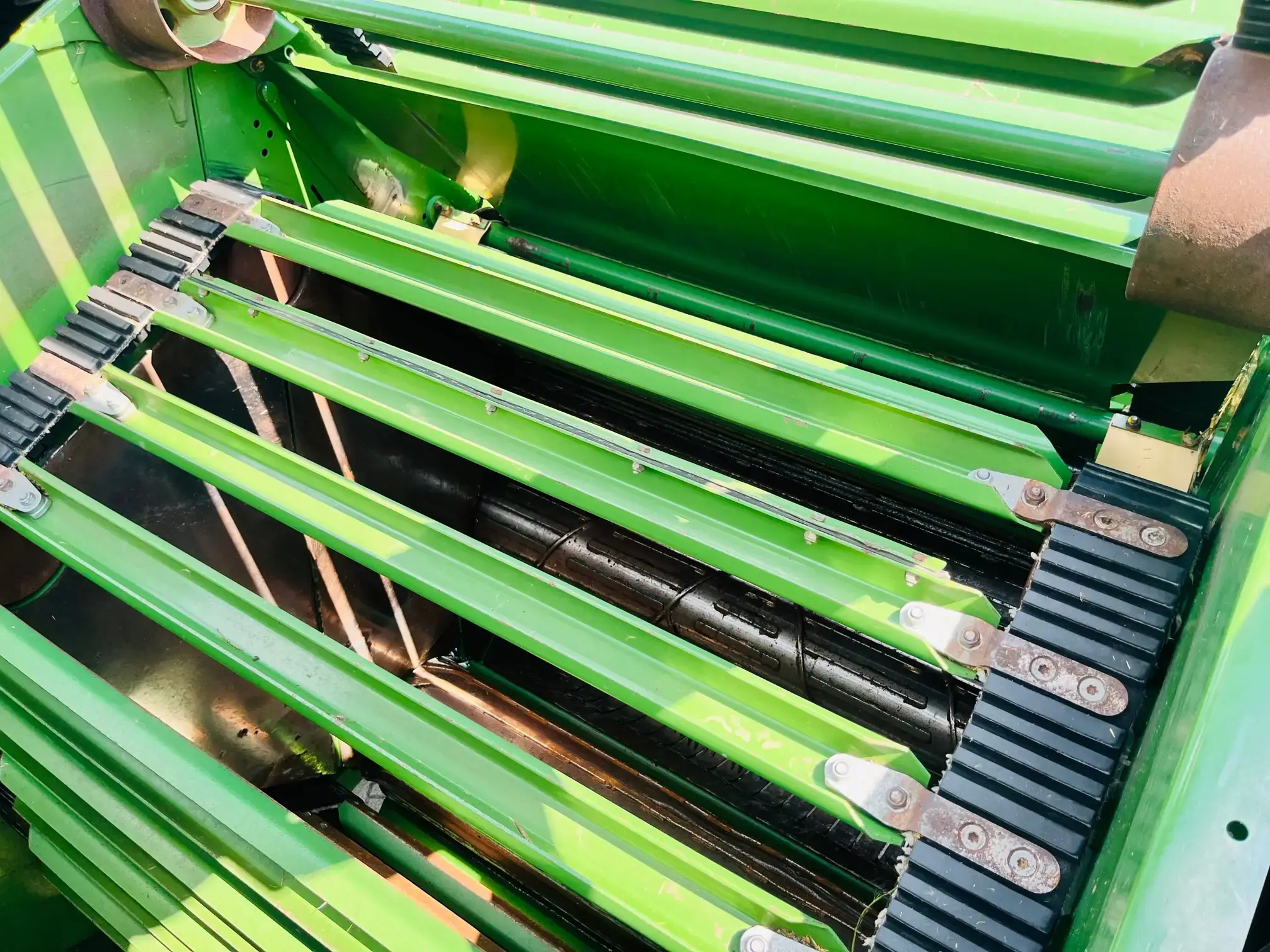 Prasa stalokomorowa lancuchowa krone comprima F 155 XC plac korbanek