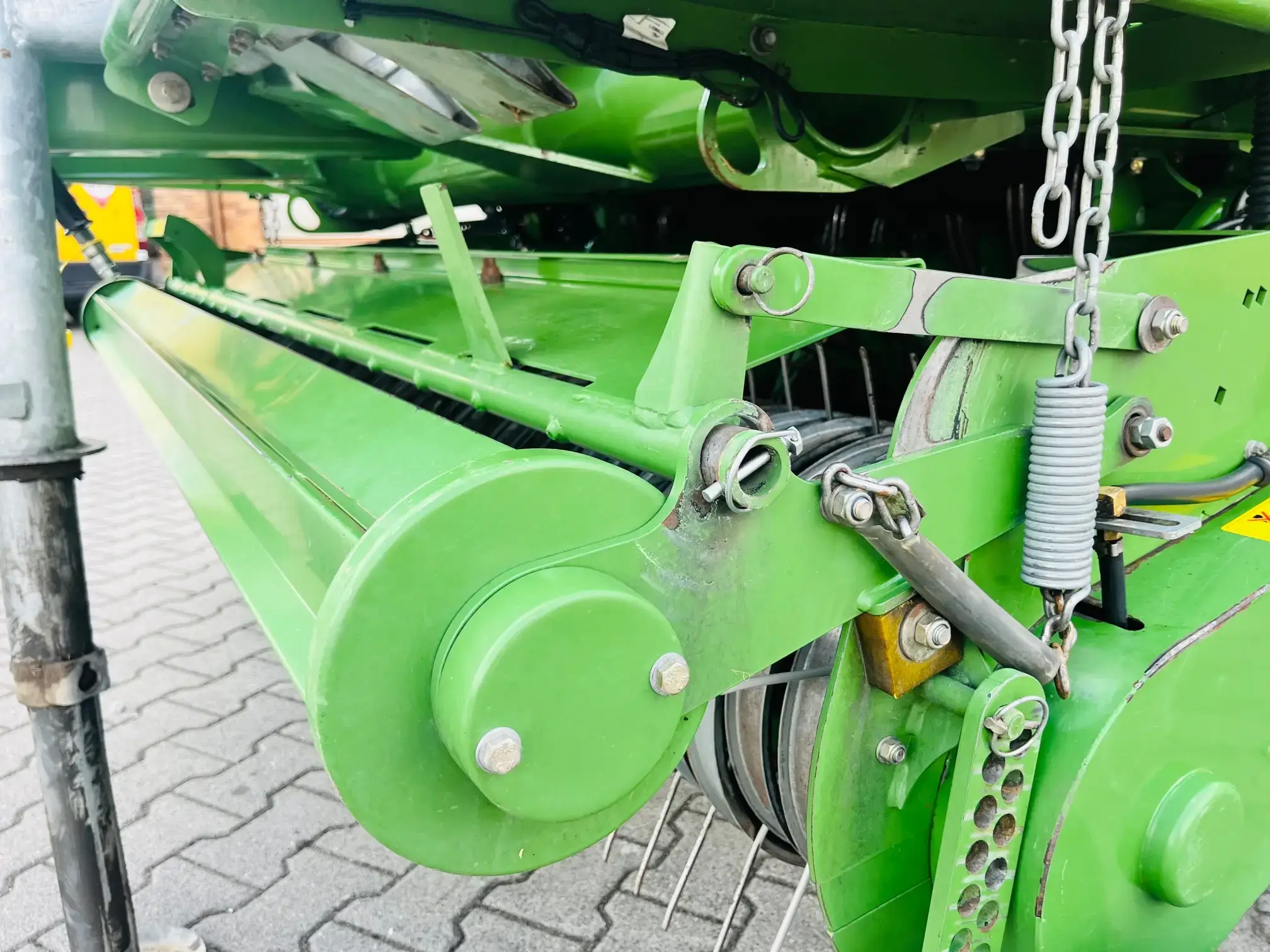 Prasa stalokomorowa lancuchowa krone comprima F 155 XC plac korbanek