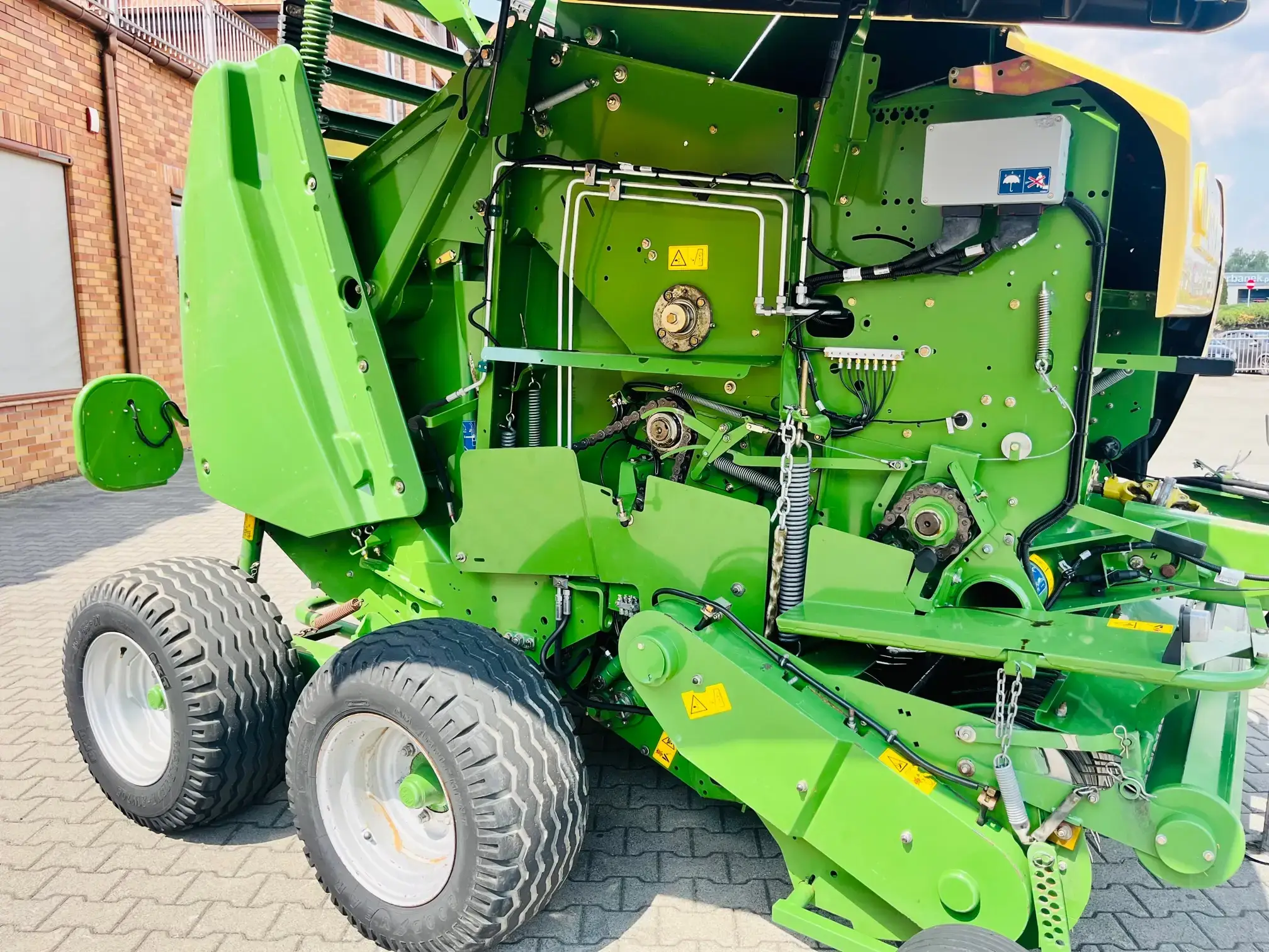 Prasa stalokomorowa lancuchowa krone comprima F 155 XC plac korbanek