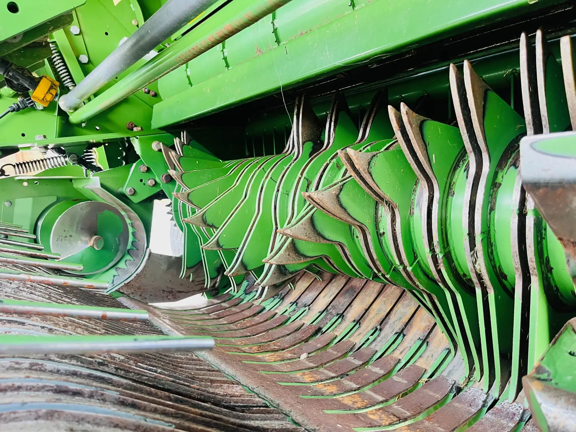 Prasa stalokomorowa lancuchowa krone comprima F 155 XC plac korbanek