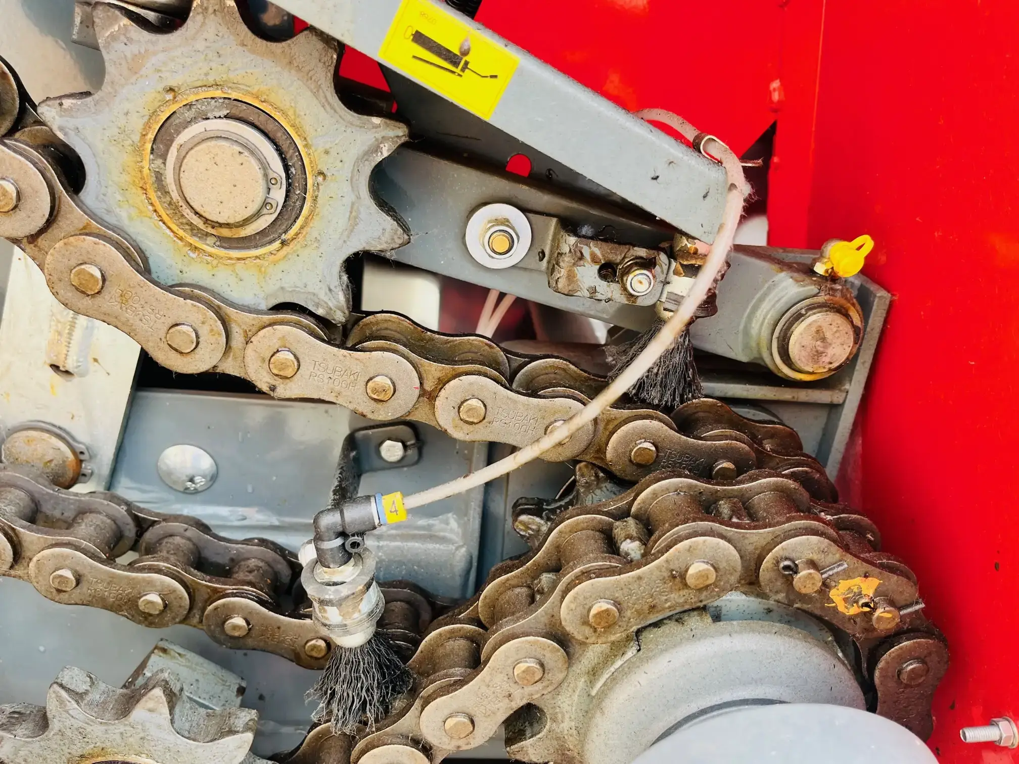 Prasa Unia Group DF 120 1,8 VD stalokomorowa łancuchowo walcowa z docinaczem rotorem plac korbanek Prasa Unia Group DF 120 1,8 VD stalokomorowa łancuchowo walcowa z docinaczem rotorem plac korbanek
