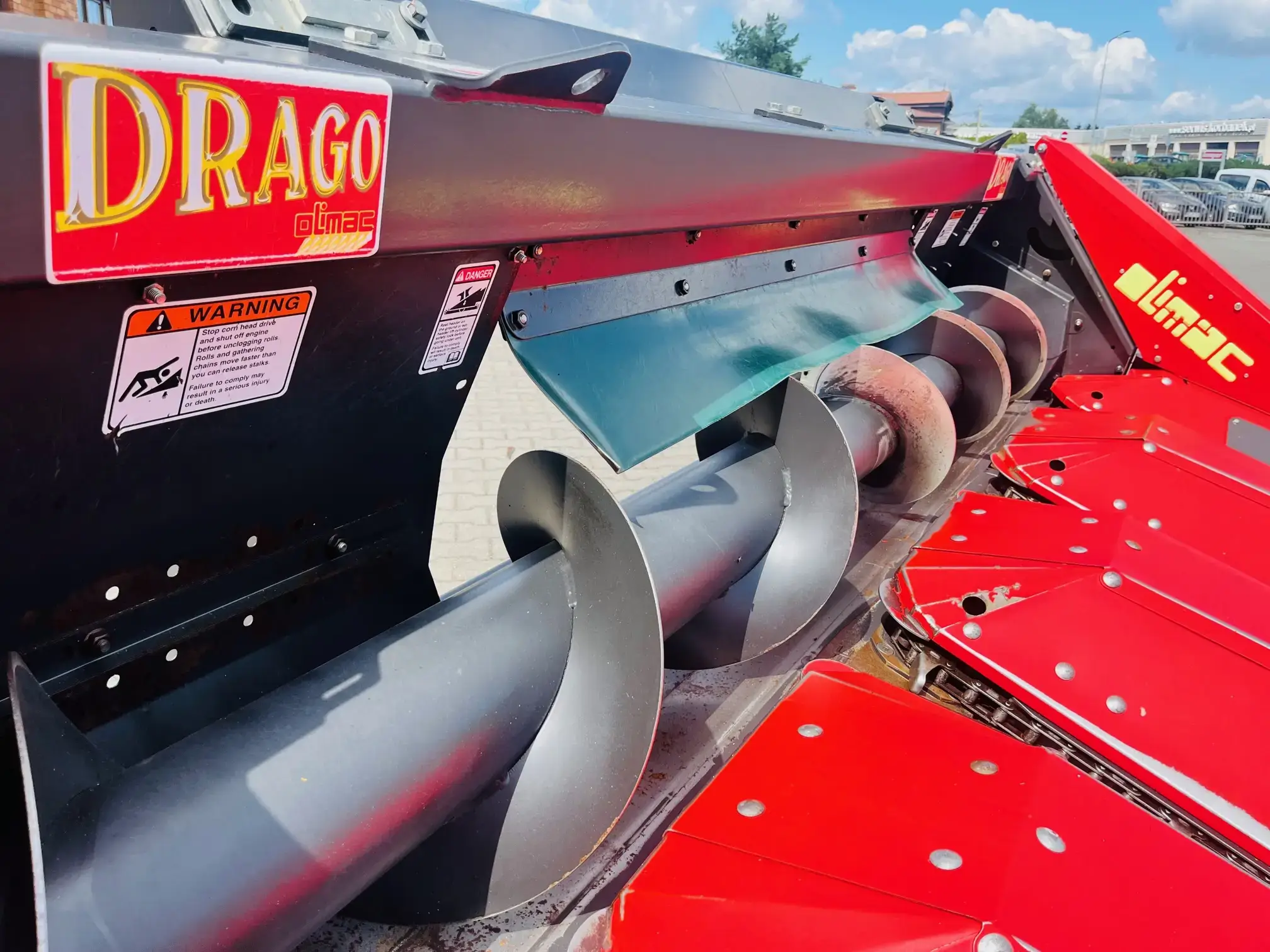 Przystawka adapter do-kukurydzy olimac drago 4-rzedowa plac firma korbanek Przystawka adapter do-kukurydzy olimac drago 4-rzedowa plac firma korbanek