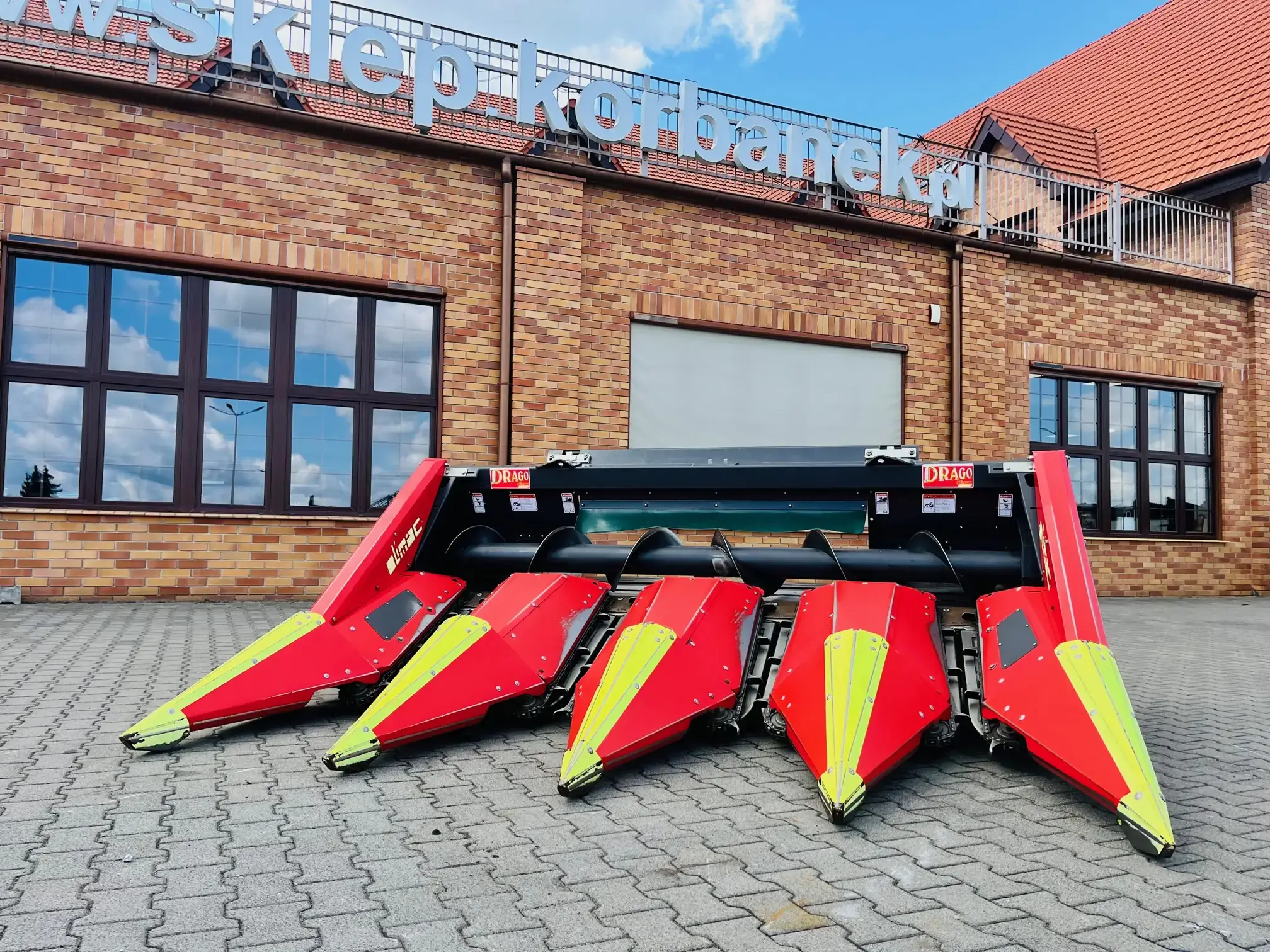 Przystawka adapter do-kukurydzy olimac drago 4-rzedowa plac firma korbanek Przystawka adapter do-kukurydzy olimac drago 4-rzedowa plac firma korbanek