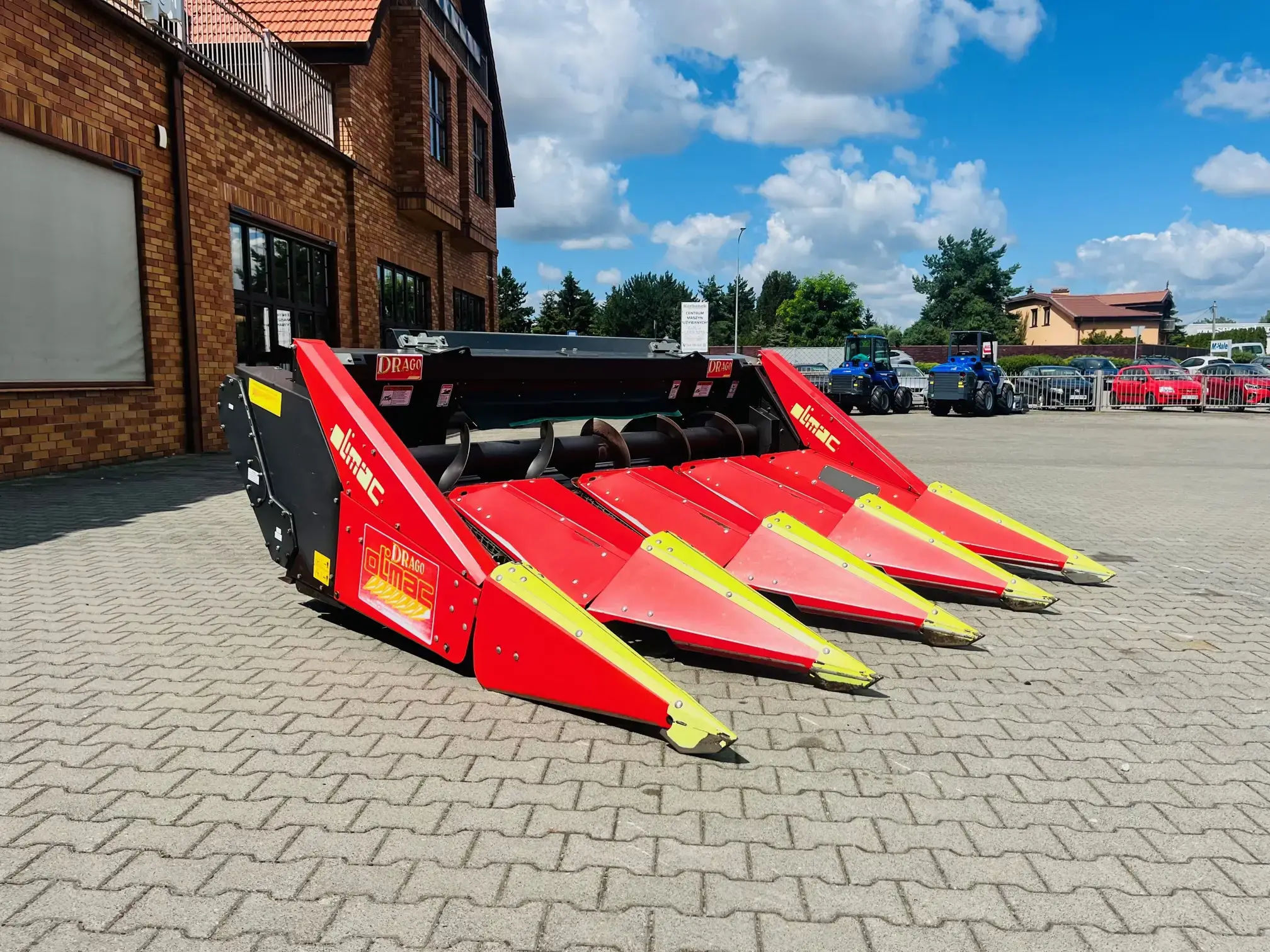 Przystawka adapter do-kukurydzy olimac drago 4-rzedowa plac firma korbanek Przystawka adapter do-kukurydzy olimac drago 4-rzedowa plac firma korbanek