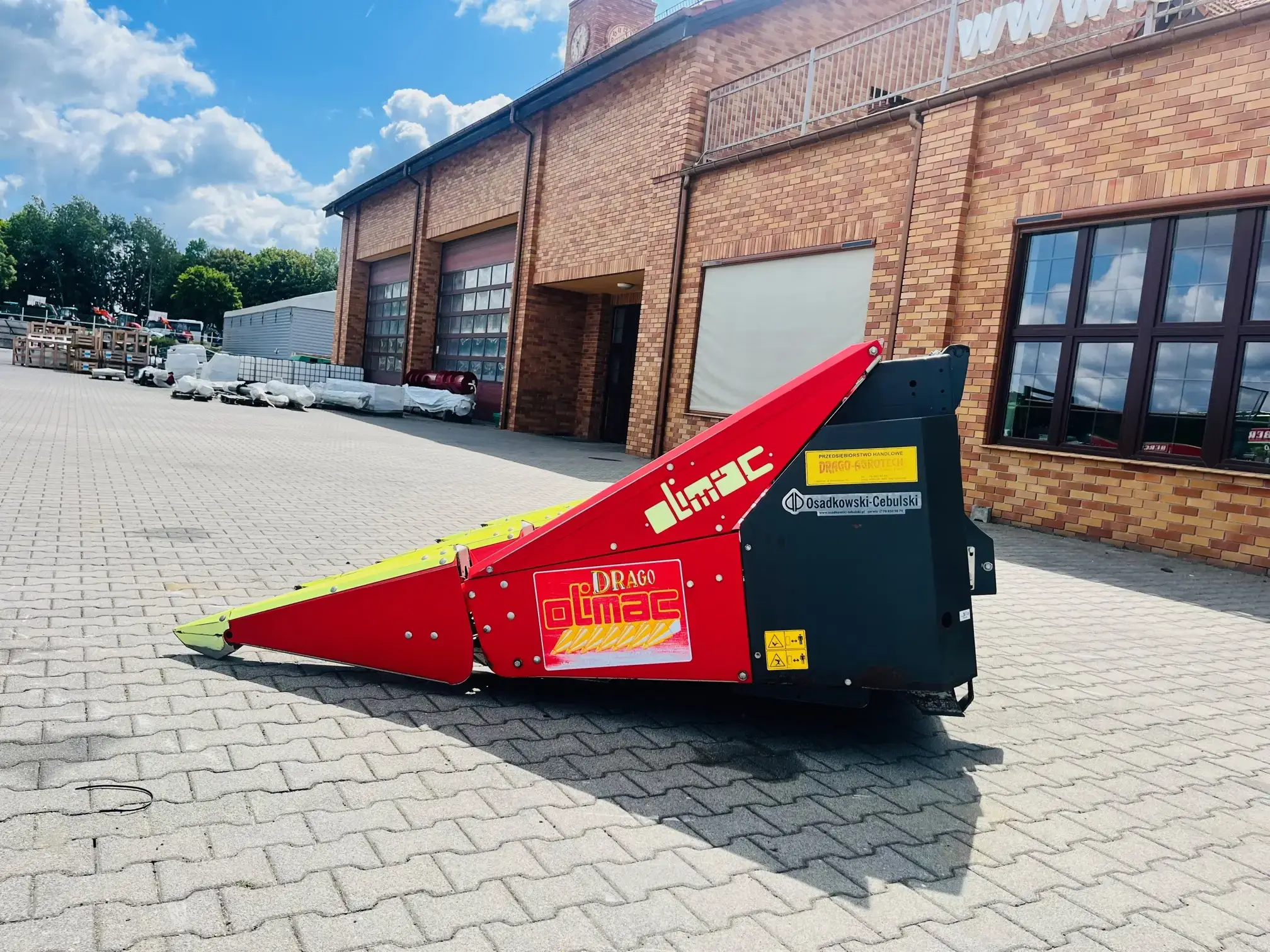 Przystawka adapter do-kukurydzy olimac drago 4-rzedowa plac firma korbanek Przystawka adapter do-kukurydzy olimac drago 4-rzedowa plac firma korbanek