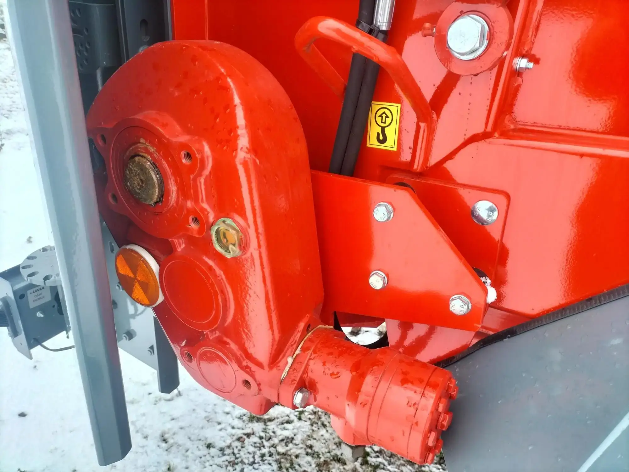 Rozrzutnik obornika Unia Group tandem Tytan 10 PREMIUM TD 2 walce pionowe z talerzami