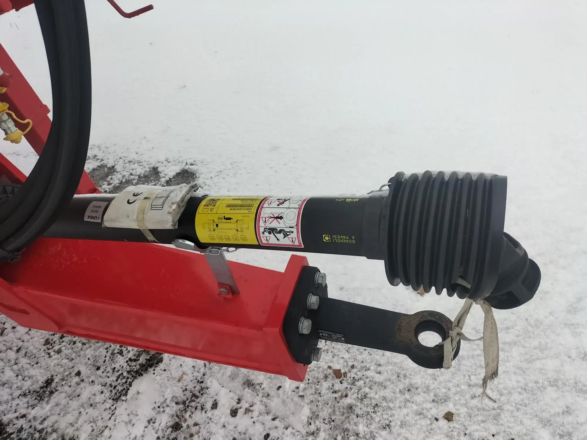 Rozrzutnik obornika Unia Group tandem Tytan 10 PREMIUM TD 2 walce pionowe z talerzami