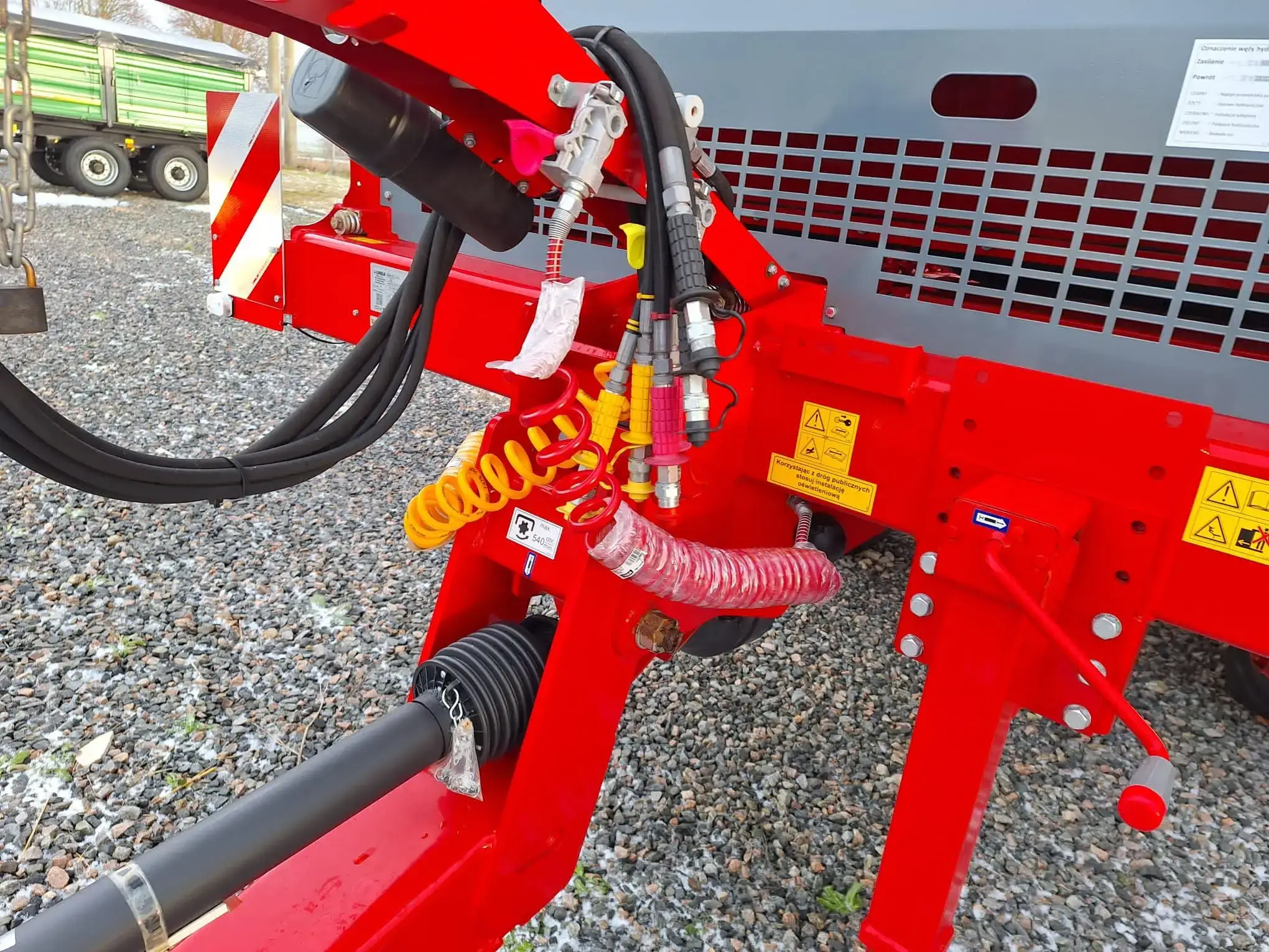 Rozrzutnik obornika Unia Group tandem Tytan 13 PREMIUM TD Rozrzutnik obornika Unia Group tandem Tytan 13 PREMIUM TD