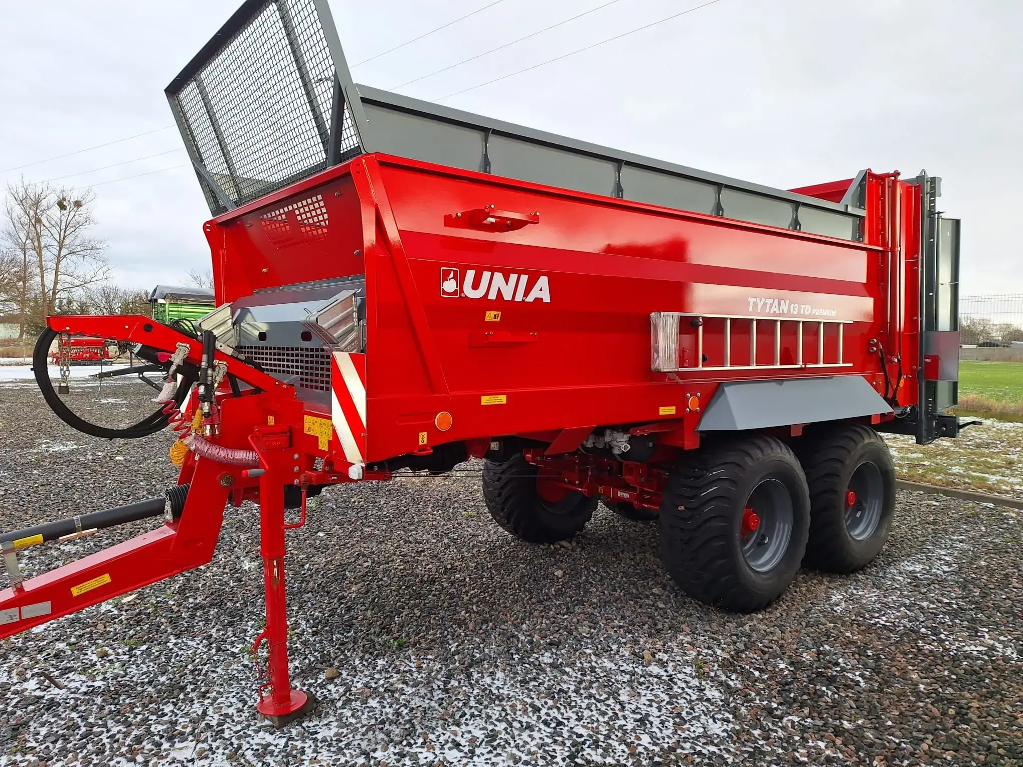 Rozrzutnik obornika Unia Group tandem Tytan 13 PREMIUM TD Rozrzutnik obornika Unia Group tandem Tytan 13 PREMIUM TD