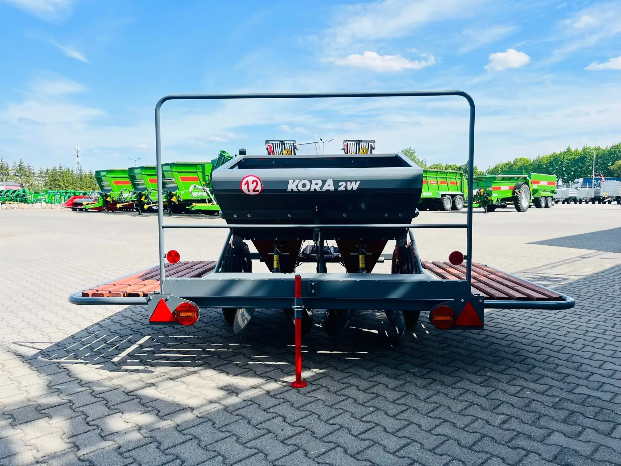 Sadzarka do ziemniaków unia group 2-rzędowa KORA 2W 