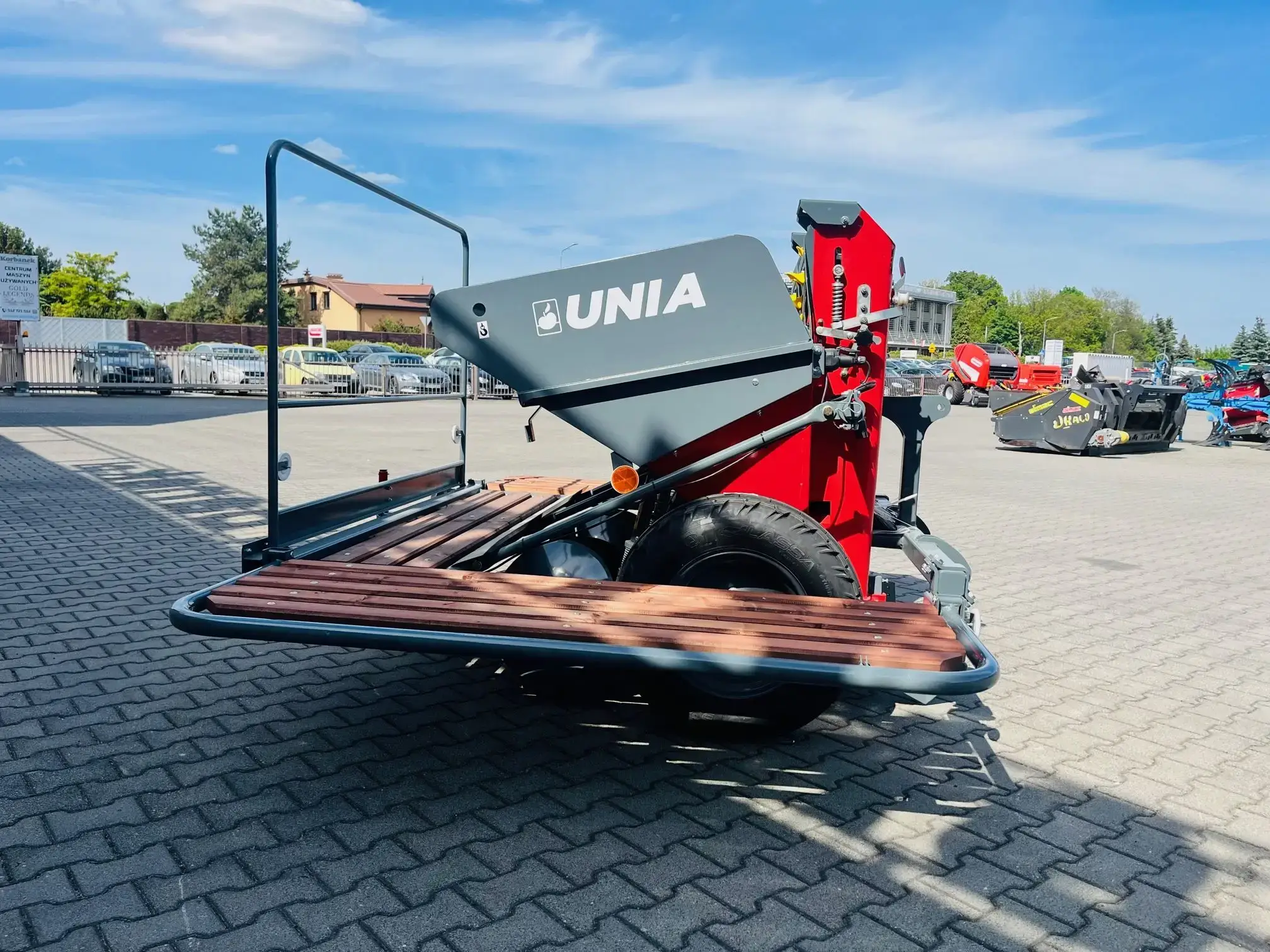 Sadzarka do ziemniaków unia group 2-rzędowa KORA 2W 