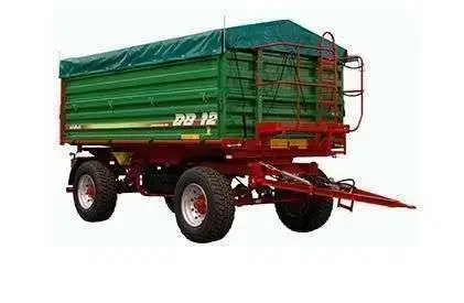 Przyczepa Metaltech DB12, burtowa, sprzedawana przez korbanek.pl.