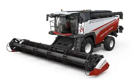 Tapeta obrazka kombajnu Rostselmash RSM 161 (Ростсельмаш) www.korbanek.pl