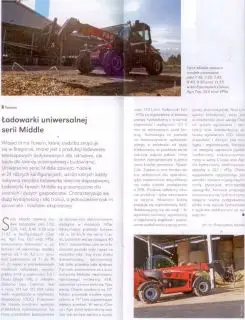 ładowarka Faresin podczas pracy