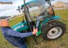 Pan Paweł wraz z synem kupił ciągnik Arbos 2040 na plantację porzeczki