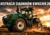 REJESTRACJE CIĄGNIKÓW NOWYCH W POLSCE - KWIECIEŃ 2026 PODSUMOWANIE REJESTRACJE CIĄGNIKÓW NOWYCH W POLSCE - KWIECIEŃ 2026 PODSUMOWANIE