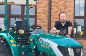 Ciągnik Arbos 2040 w wersji bez kabiny dostępny w firmie Korbanek w okazyjnej cenie
