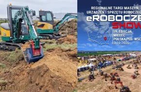 Zapraszamy na regionalne Targi maszyn, urządzeń i sprzętu roboczego w Mielcu, zobacz maszyny budowlane od Korbanek Targi eRobocze w Mielcu 3 października - obacz maszyny budowlane od Korbanek
