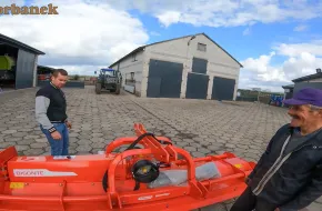 Pan Rafał zakupił kosiarkę maschio Bisonte od Korbanek