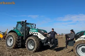 Nowości od Aupax - ciągniki 5140 i 7240 w akcji na polu Wiosenna orska - testujemy w trudnych warunkach nowe ciągniki Aupax 5140 i 7240