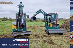 ERobocze to nie tylko wystawa maszyn budowlanych, to przede wszystkim miejsce gdzie można je przetestować w pracy osobiście To już kolejna edycja targów eRobocze, na których firma Korbanek wystawia swoje maszyny