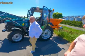 Nowy ciągnik Aupax 3055 sprawdzi się w pracach typowo letnich, jak i zimowych w przedsiębiorstwach z różnych branż