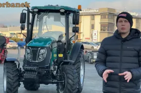 Nasz specjalista ds ciągników Przemek omawia ciagnik Aupax 3075 