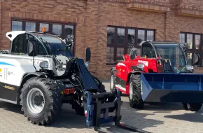 Ładowarki Faresin spalinowa i elektryczna Elektryczna vs spalinowa ładowarka Faresin