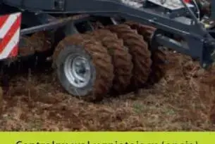 Centralny wał ugniatający do siewnika Sky Maxidrill Centralny wał ugniatający