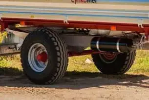 Opcjonalne ogumienie 400/60-15,5 Koła przyczepy cynkomet w rozmiarze 400/60-15,5