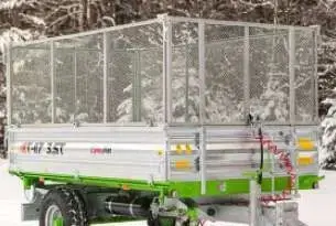 Siatkowe stalowe nadstawy do przyczepy T117 Nadstawy siatkowe do przyczepy T117