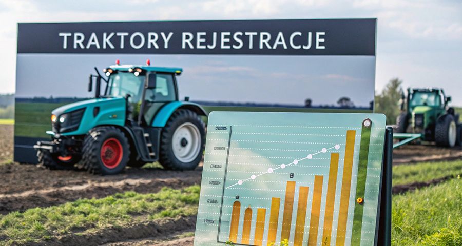 REJESTRACJE CIĄGNIKÓW NOWYCH I UŻYWANYCH W POLSCE - MAJ 2025 i PODSUMOWANIE