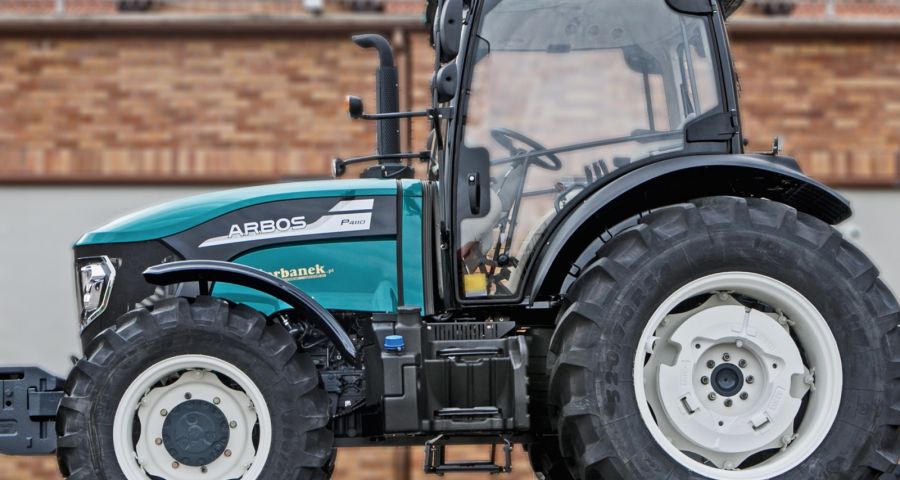 Ciągnik Arbos z 7 letnią gwarancją