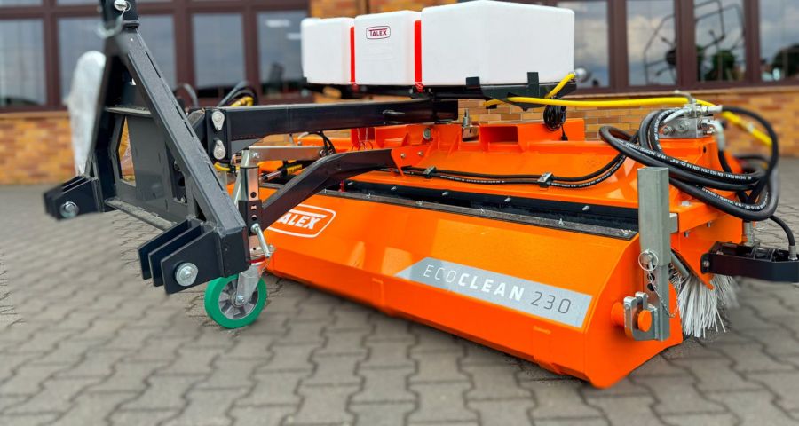 Szerokość robocza to 2,3 metra