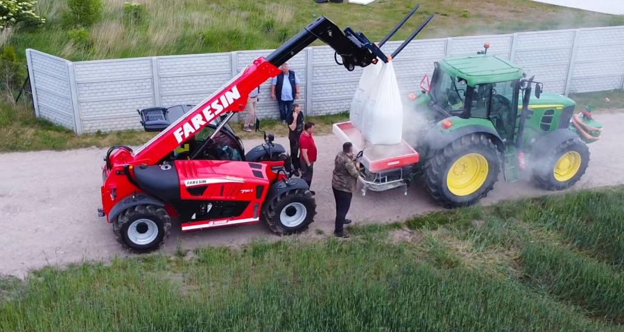 Maszyny do rozsiewania nawozów mineralnych 