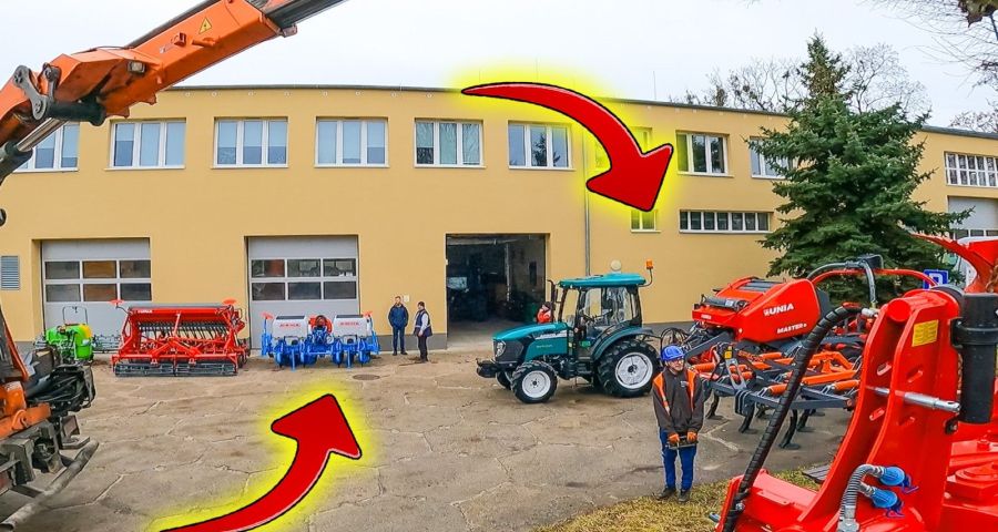 Maszyny dostarczone do szkoły w Poznaniu 