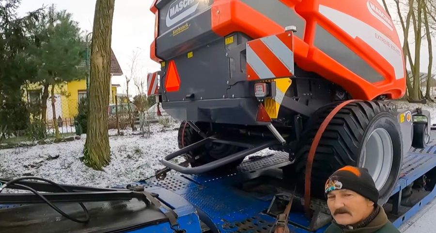 Kupił prasę Maschio