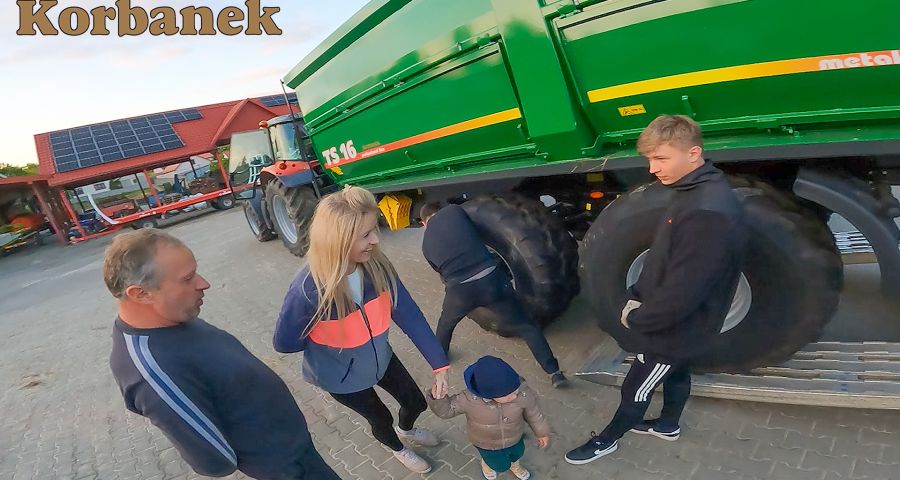 Pan Piotr jest Klientem firmy Korbanek od wielu lat, tym razem zakupił przyczepę Metaltech TS 16