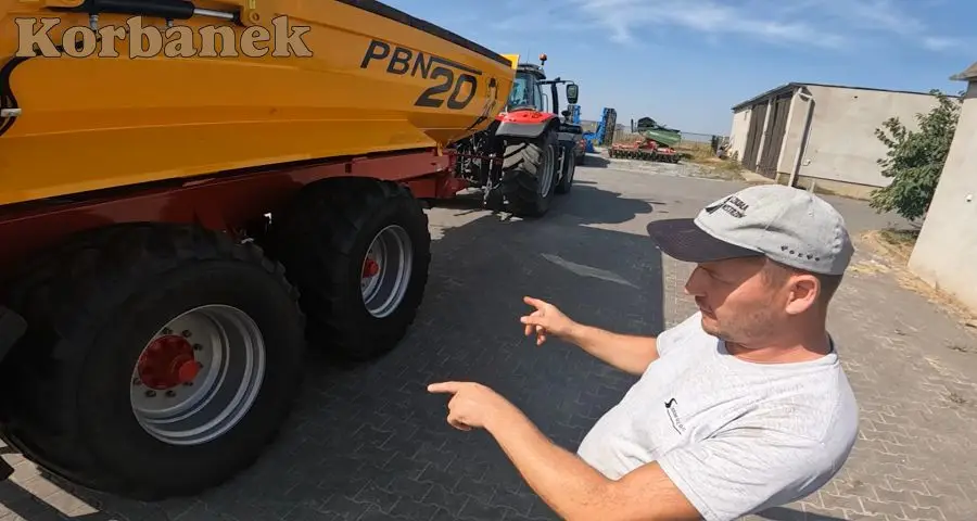 Kupili już 4 taką samą przyczepę budowlana PBN 20 od Korbanek