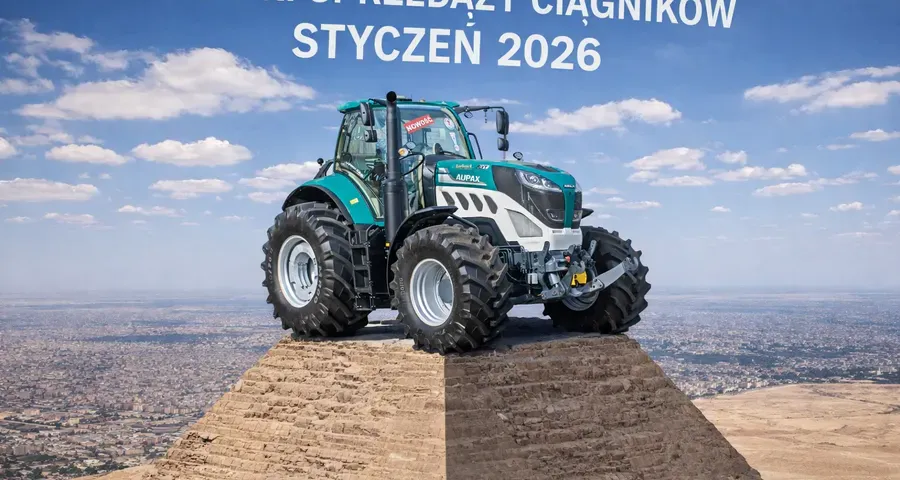 REJESTRACJE CIĄGNIKÓW NOWYCH W POLSCE - STYCZEŃ 2026 PODSUMOWANIE