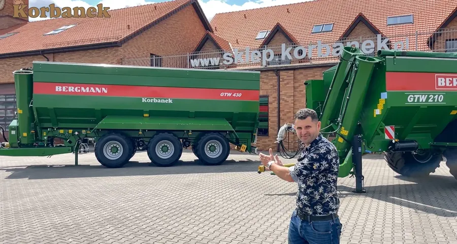 Maszyny niemieckiego producenta Bergmann są sprzedawane z powodzeniem od lat przez firmę Korbanek w Polsce