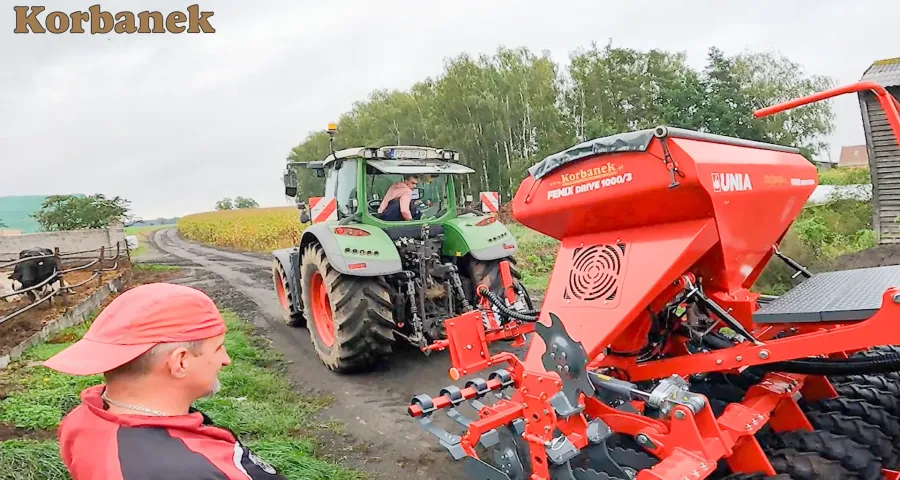 Pan Karol hodowca bydła z miejscowości Święta zakupił agregat Unia Fenix 1000/3 od Korbanek