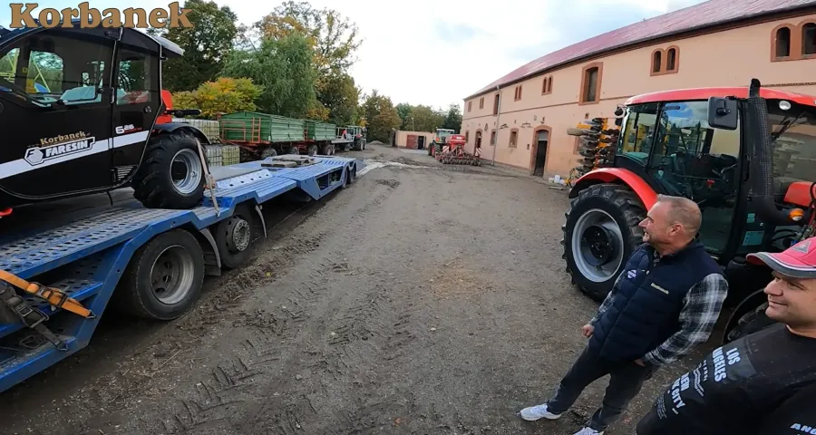 Właściciele ponad 120 ha gospodarstwa z Dolnego Śląska zakupili od firmy Korbanek ładowarkę Faresin 6.26