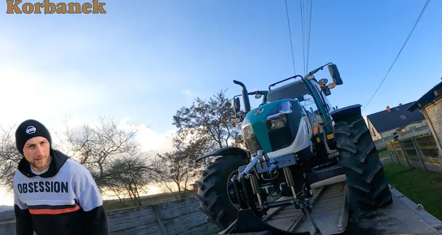 Pan Paweł zakupił ciagnik Arbos 5130 także ze względu na bliskość serwisu Korbanek