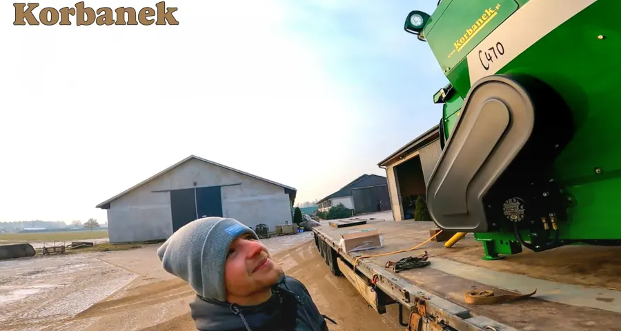 Pan Michał kolejny raz zakupił maszynę McHale od Korbanek