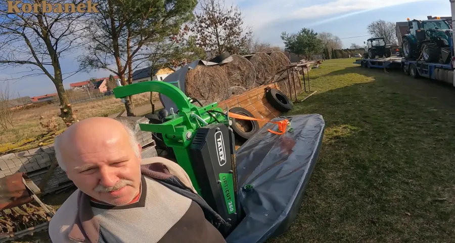 Nowa kosiarka Talex Opti Cut 260 znacznie ułatwi pracę w gospodarstwie klienta