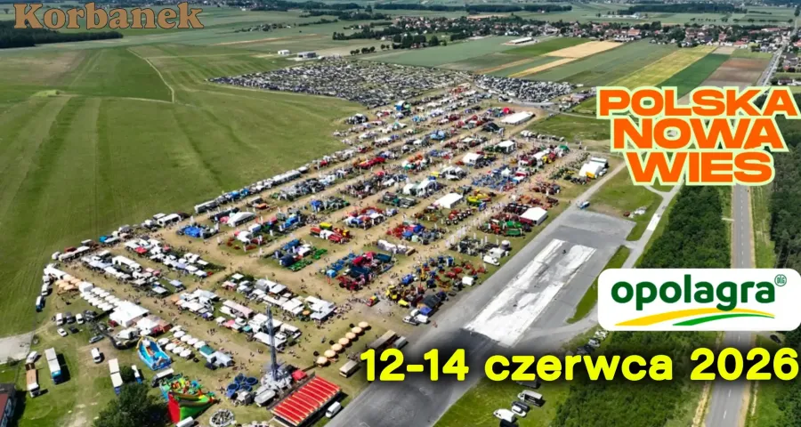 Targi Opolagra z Korbanek w dniach 12-14 czerwca 2026 stoisko D004