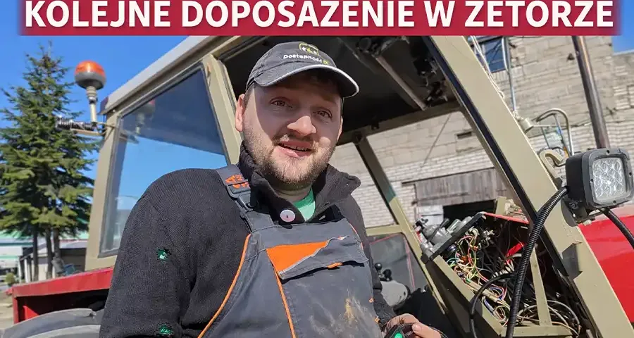 Maćko gospodarz Maćko gospodarz montuje nawigację