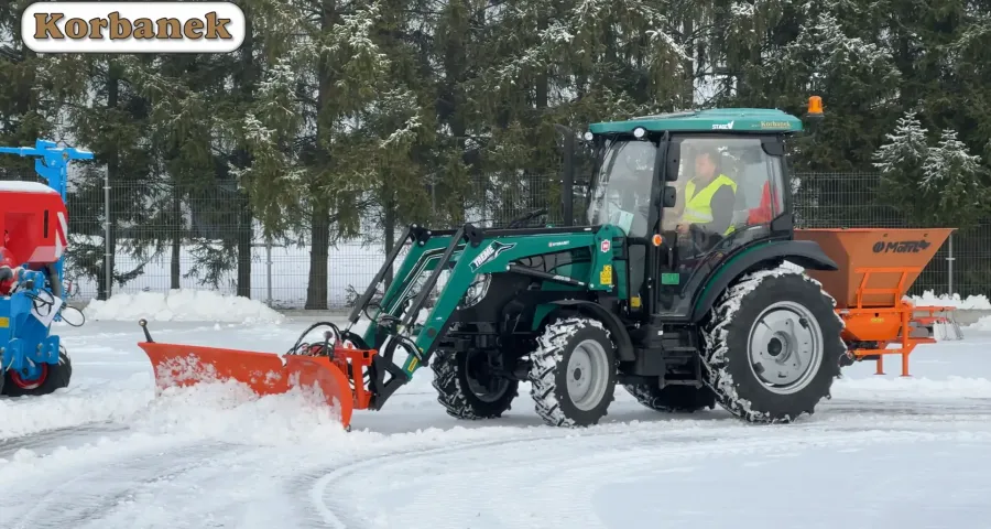 Zestaw komunalny aupax 3055 Aupax 3055 do walki ze śniegiem