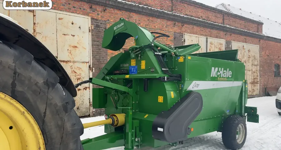 Ścielarki McHale podczas pracy